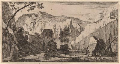 Paesaggio roccioso: pl.2 da Roelant Roghman and Melchior Küsel