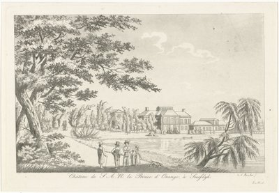 Veduta del Palazzo Soestdijk da Roelof van der Meulen