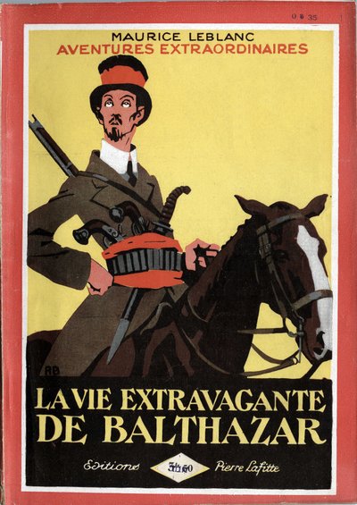 Copertina di "La vita stravagante di Balthazar". da Roger Broders