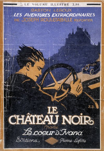 Copertina del libro "Le chateau noir da Roger Broders