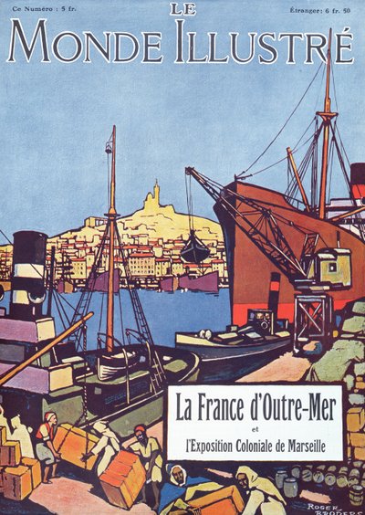Prima di copertina di un numero speciale di "Le Monde Illustre" sull