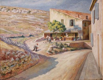 Una Partita di Bocce, c.1920 da Roger Eliot Fry
