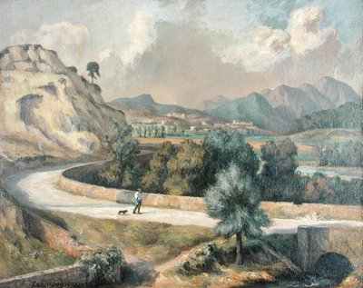 Paesaggio italiano, c.1922-25 da Roger Eliot Fry