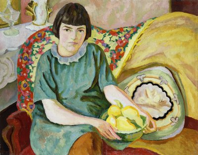 Ritratto di Zoum Van den Eeckhoudt, 1915 da Roger Eliot Fry