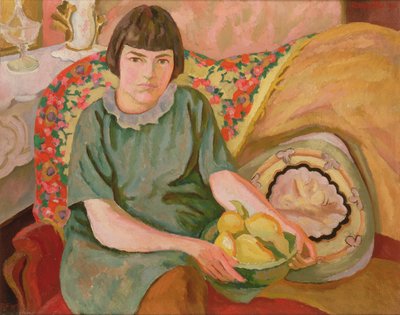 Ritratto di Zoum van den Eeckhoudt da Roger Eliot Fry