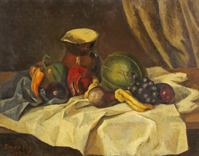 Natura morta - Frutta con brocca da Roger Eliot Fry