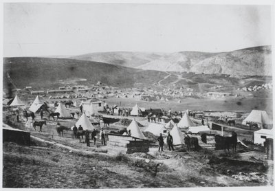 Campo del 4° Dragoni Leggeri della Regina da Roger Fenton