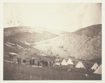 Campo delle Guardie Dragoni del 4°, vicino a Karyni da Roger Fenton