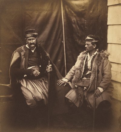 Discussione tra due croati. da Roger Fenton