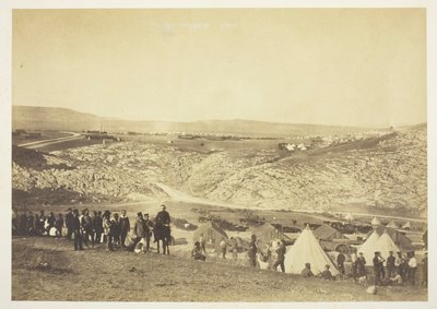 Accampamento di artiglieria a cavallo da Roger Fenton