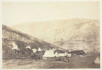 Accampamento del 71º reggimento da Roger Fenton