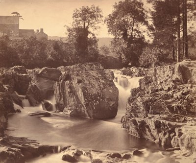 Cascate del Llugwy, a Pont-y-Pair da Roger Fenton