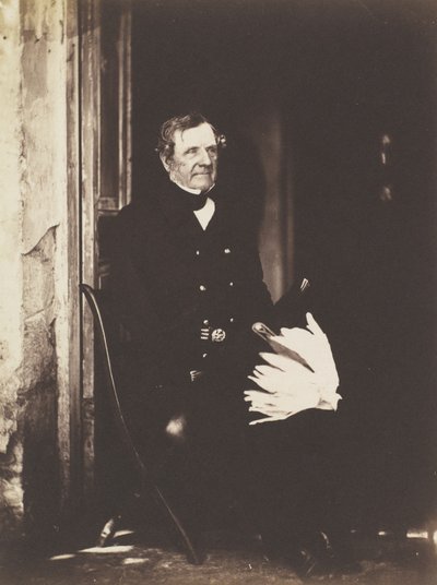 Maresciallo di campo Lord Raglan, Crimea, 1855 da Roger Fenton