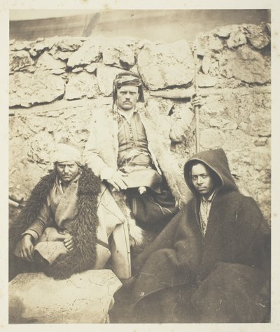 Gruppo di capi croati da Roger Fenton