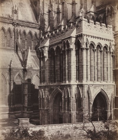 Cattedrale di Lincoln: Il Portico della Galilea da Roger Fenton