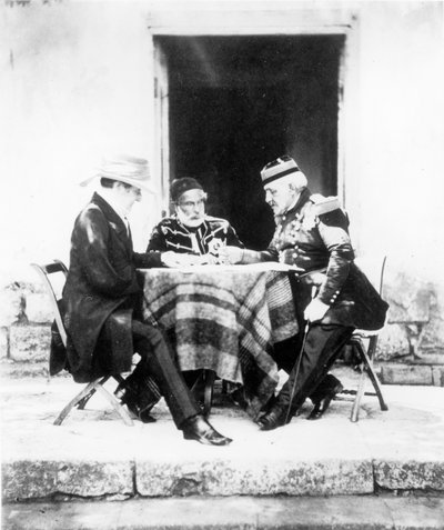 Lord Raglan, Omar Pasha e Generale Pelissier, Crimea da Roger Fenton