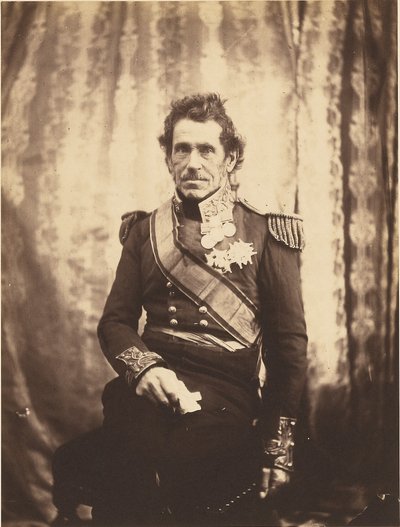Tenente generale Sir De Lacy Evans, G.C.B. da Roger Fenton