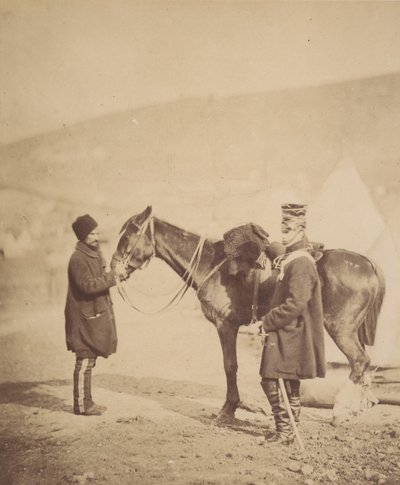 Maggior Generale A. H. King, 1855 da Roger Fenton