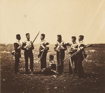 Uomini del 68° Reggimento da Roger Fenton