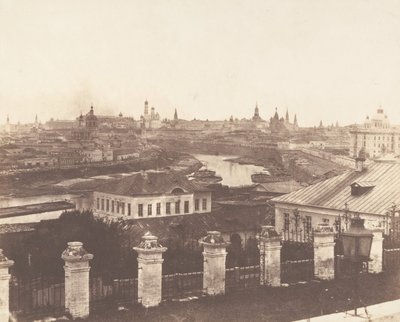 Mosca, il Cremlino in lontananza, 1852 da Roger Fenton