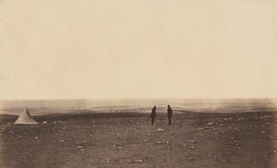 Agenti nella vedetta di Cathcarts Hill da Roger Fenton