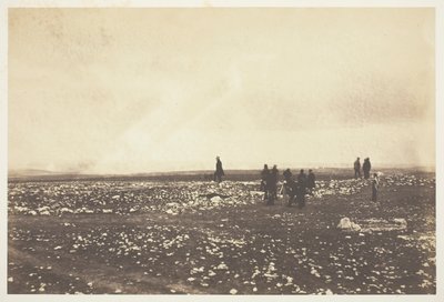 Agenti di guardia alla collina di Cathcarts da Roger Fenton