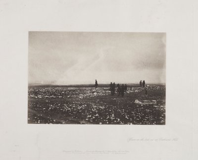 Ufficiali in vedetta a Cathcarts Hill, 1855 da Roger Fenton
