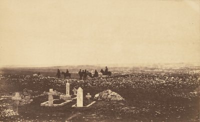 Agenti di guardia alla collina di Cathcarts da Roger Fenton