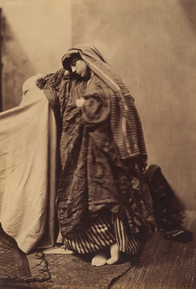 Studio orientalista di una donna, 1858 da Roger Fenton