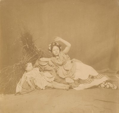 Bambini Reali nel Tableau delle Stagioni, 1854 da Roger Fenton