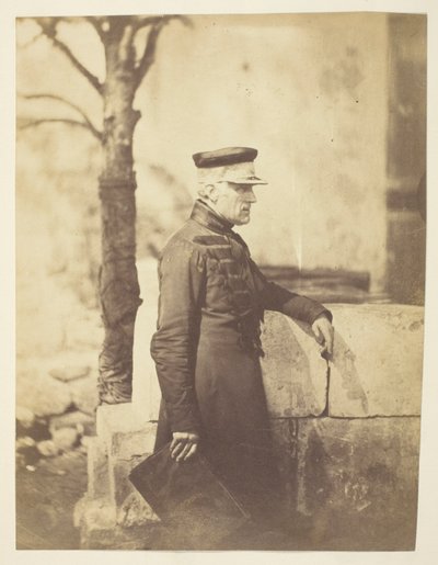 Sir Harry Jones (1791-1866), generale; capo ingegnere a Sebastopoli, ripreso sul posto, Crimea da Roger Fenton