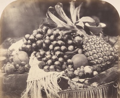 Natura morta con frutta, 1860 da Roger Fenton
