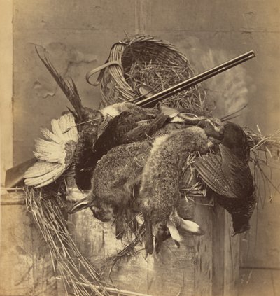 [Natura morta con selvaggina e pistola] da Roger Fenton