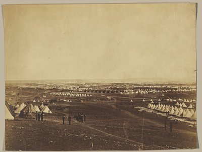 Il campo alleato prima di Sebastopoli da Roger Fenton