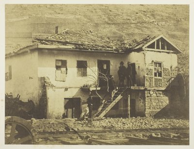 Il vecchio ufficio postale, Balaklava da Roger Fenton