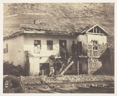 Il vecchio ufficio postale, Balaklava da Roger Fenton