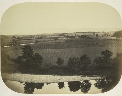 Valle del Ribble e Pendle Hill, 1859 da Roger Fenton