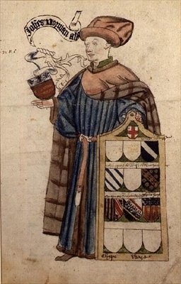 John Norman in Vesti di Aldermanno della Città, c.1450 da Roger Leigh