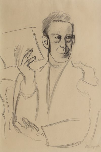 Studio per il ritratto di Jean-Louis Gampert da Roger de La Fresnaye