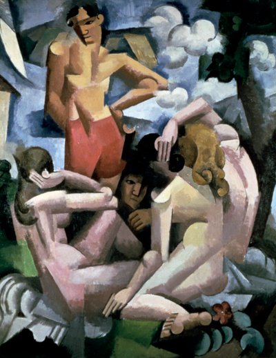 I bagnanti, 1912 da Roger de La Fresnaye