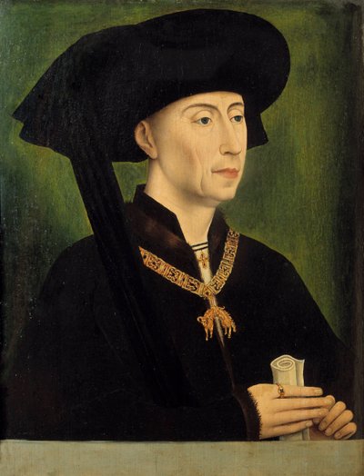 Ritratto di Filippo il Buono, Duca di Borgogna (dopo Roger van der Weyden) da Rogier van der (after) Weyden