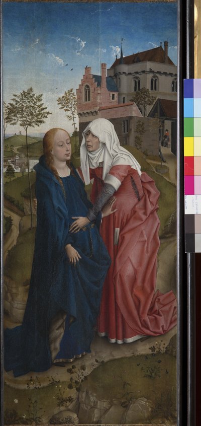 La Visitazione da Rogier van der (workshop of) Weyden