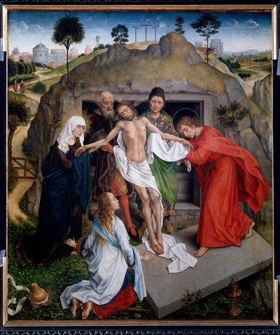 Deposizione nel sepolcro da Rogier van der Weyden