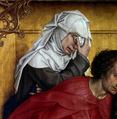 Deposizione o discesa dalla croce. (dettaglio) da Rogier van der Weyden