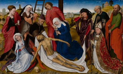 Lamentazione di Cristo da Rogier van der Weyden