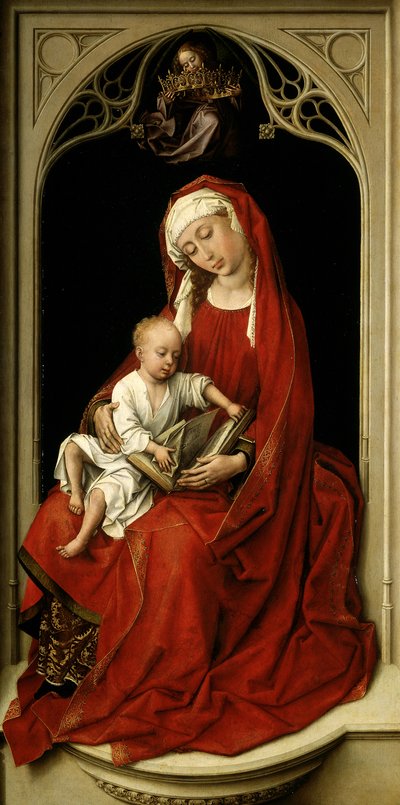 Madonna col Bambino, 1435-1438 da Rogier van der Weyden