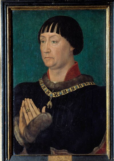 Ritratto di Giovanni I detto il Belligerante, Duca di Cleves da Rogier van der Weyden