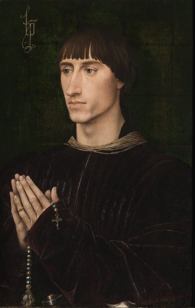 Ritratto di Filippo I de Croÿ 1435-1511, ca 1460 da Rogier van der Weyden