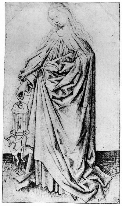 Schizzo di un santo, 1913 da Rogier van der Weyden
