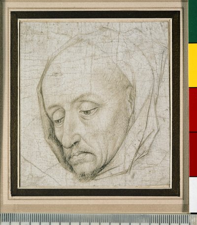 Studio della testa di un vecchio, XV secolo da Rogier van der Weyden
